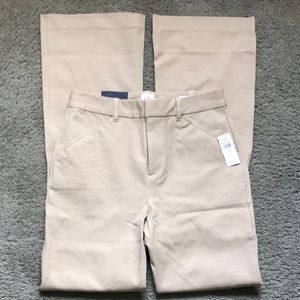 GAP flare leg khakis